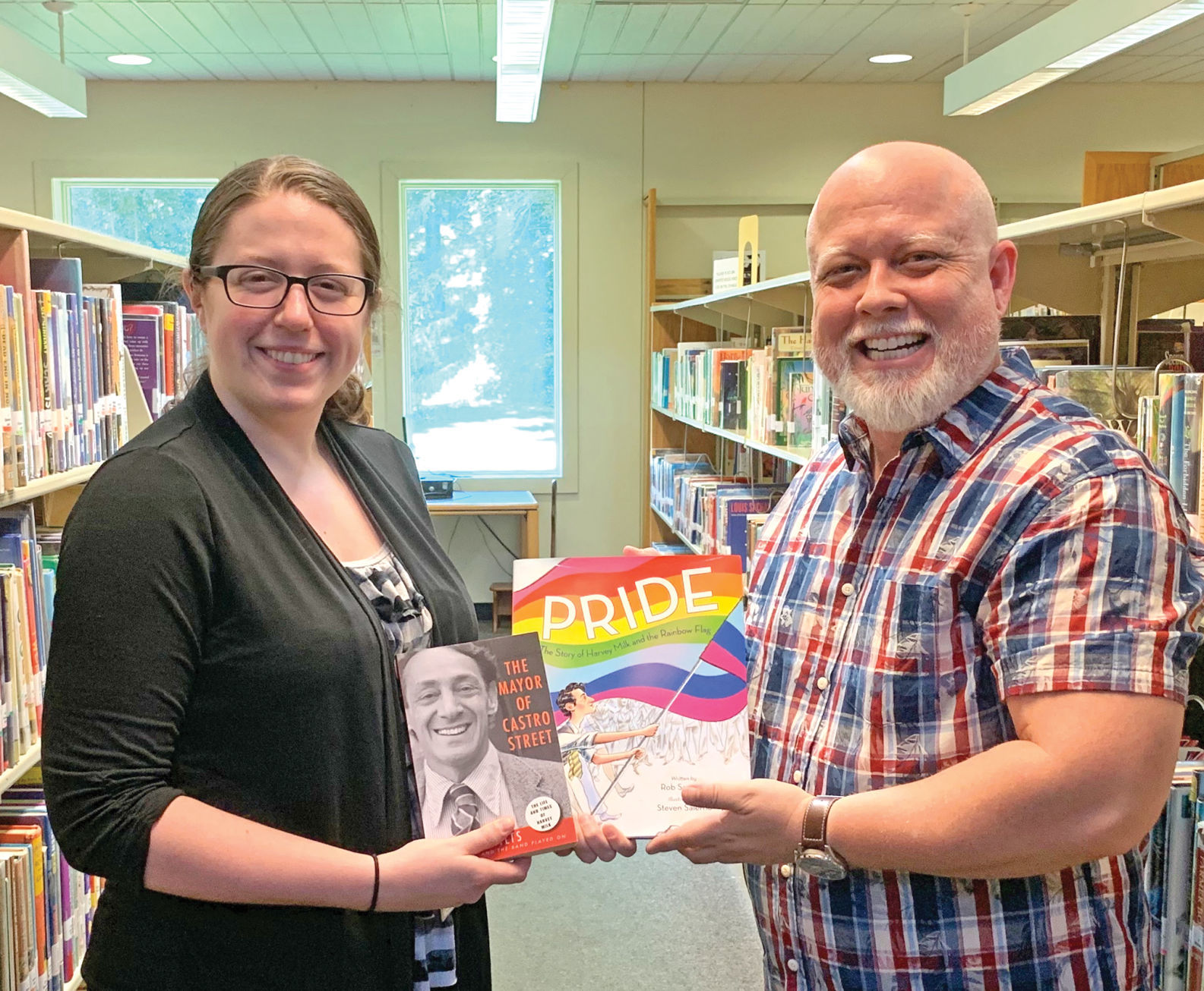 PFLAG donates to Athens library